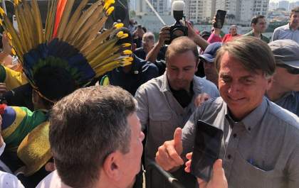 Guto Marão participa de audiência com presidente Jair Bolsonaro