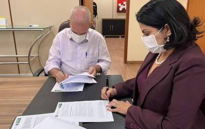 Defensoria Pública de MS assina termo de cooperação com Secretaria de Estado de Saúde