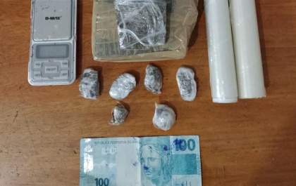 PM desmantela boca de fumo e prende homem no Santa Luzia em Três Lagoas
