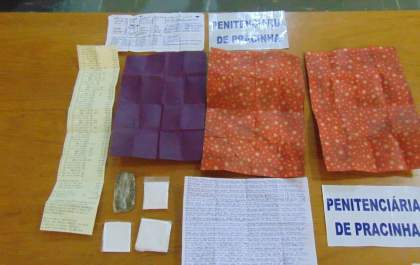 Apreensões registradas na unidade prisional de Andradina e em unidades da região