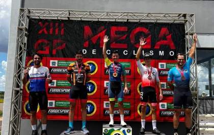 Ciclista de Araçatuba fica em 5º lugar em competição em Campo Grande