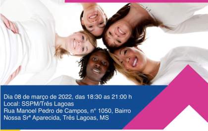 Dia da Mulher em Três Lagoas terá programação especial das mulheres farmacêuticas