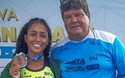 Atleta de Três Lagoas conquita medalha em competição nacional