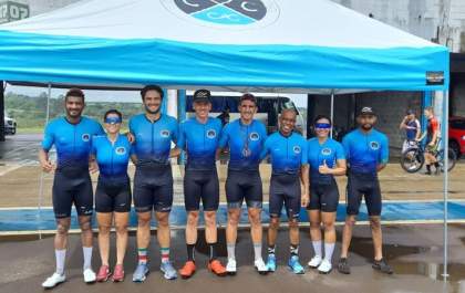 Equipe Araçatubense de Ciclismo conquista três pódios em Cascavel
