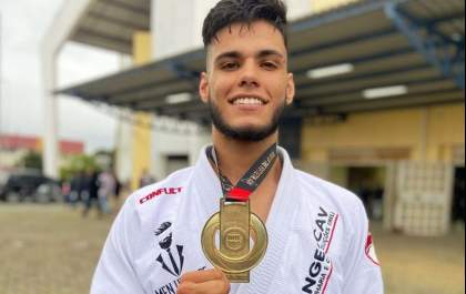 Atleta de 19 anos de Araçatuba vence etapa do AJP Internacional