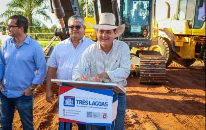 Paranapungá irá receber obras de drenagem e pavimentação