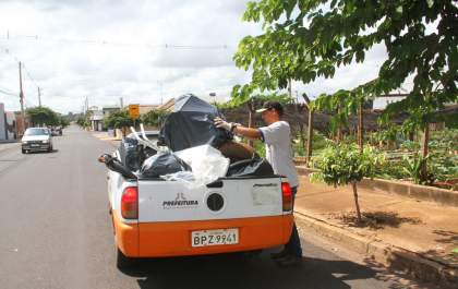 Mutirão recolhe quase 8 toneladas de&nbsp; materiais inservíveis de imóveis em Birigui
