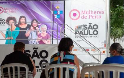 Últimos dias de exames na Carreta das Mulheres de Peito