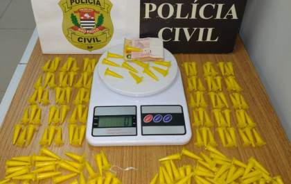 Dise/Deic apreende 279 pinos com cocaína em casa no residencial Beatriz