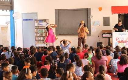 GS Inima Samar celebra o Dia Mundial da Água com teatro e retomada do concurso de desenhos