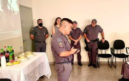 Policial sobrevivente de capotamento de viatura com morte de colegas volta ao trabalho em Andradina
