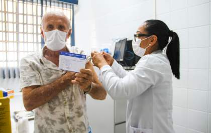 Idosos acima de 80 anos já podem tomar a 4ª dose da vacina contra a covid-19 em Birigui