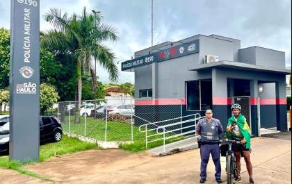Atravessando o país