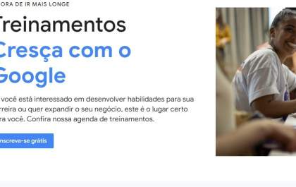 Programa Cresça com o Google para Mulheres é lançado nesta terça