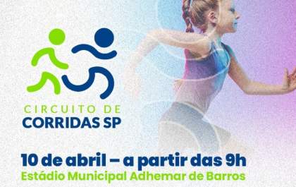 Araçatuba recebe Circuito de Corridas SP voltado a crianças de todas as idades