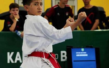 Atleta de 13 anos de Araçatuba conquista vaga na seleção brasileira de karatê