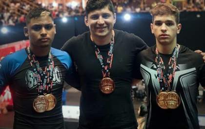 Araçatubenses garantem cinco medalhas no Campeonato Paulista de Jiu-Jítsu