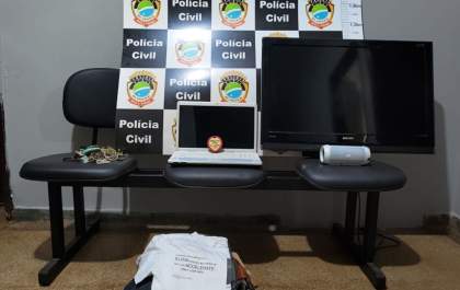 Autor de onda de furtos é preso após ação da Polícia Civil em Selvíria