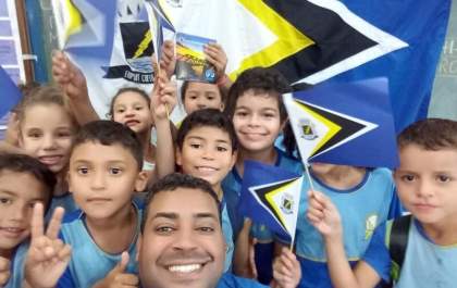 'Pátio Galeria' da escola Maria Dauria, em Castilho, homenageará Professor de Arte vítima da Covid