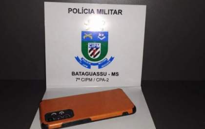 Em Bataguassu, Polícia Militar prende homem por furto de celular