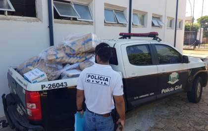 PC incinera aproximadamente 640kg de entorpecentes na manhã de terça (05)