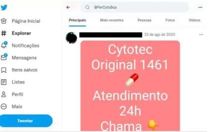 Investigação busca grupo de MS que vendia remédio abortivo pelo Twitter