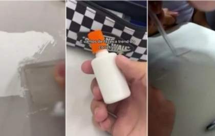 Vídeo de crianças cheirando pó de corretivo deixa pais em choque