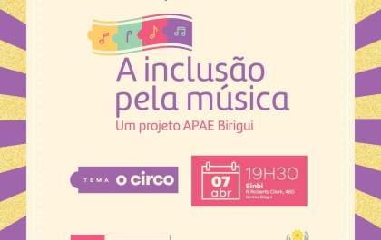 Projeto social da Apae de Birigui apresenta espetáculo nesta quinta