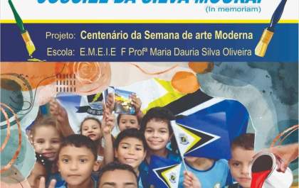 “Pátio Galeria” da escola Maria Dauria, em Castilho, homenageará Professor de Arte vítima da Covid