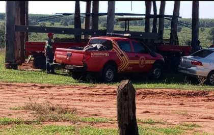 Após quase 24 horas de buscas, bombeiros acabam de encontrar o corpo da pequena Lívia Gabrielly
