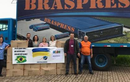Fábrica de Birigui doa 1 mil pares de calçados para crianças ucranianas refugiadas