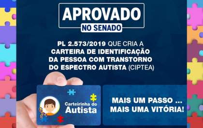 Ministra garante carteira do autista 