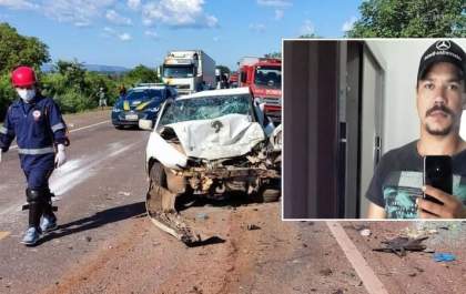 Corpo de mecânico que morreu em acidente na BR-262 será sepultado em Castilho
