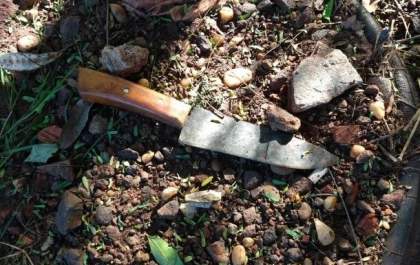 Crime bárbaro em Dourados, homem mata rapaz a pedradas e facadas