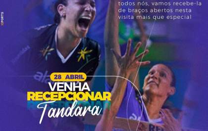 VF negocia com Tandara e planeja retorno de equipe feminina em setembro