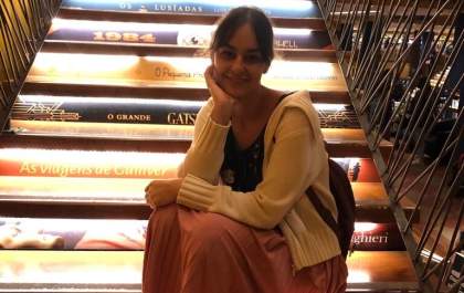 Arquiteta de Buritama faz sucesso como pintora de tênis em São Paulo