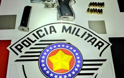Autônomo é preso em flagrante por posse irregular de arma de fogo