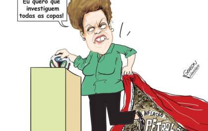 Confira a charge da edição do jornal Hojemais