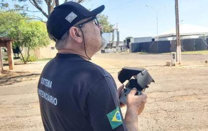 Policiais penais de Três Lagoas participam de curso de Operador de Drone
