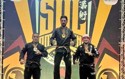 Araçatubenses se destacam em campeonato sul-americano de jiu-jítsu