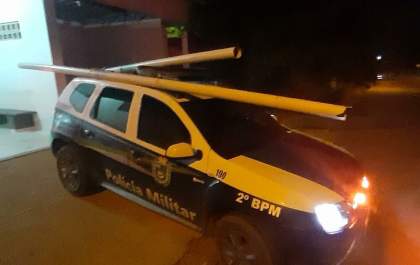 Ladrão e dono de ferro velho são presos por furto e receptação em Três Lagoas