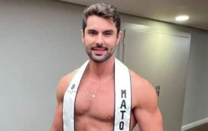 Mister MS Wadih Vilela embarca para concorrer ao Mister Brasil CNB 2022