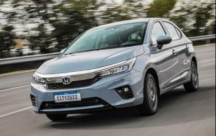 Honda City Hatchback estreia em alto nível