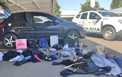 Polícia detém quadrilha especializada em furtos de mercadorias em shoppings