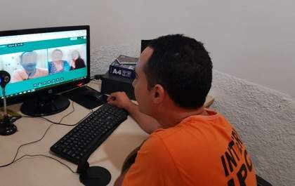 Agepen altera regra para visitas virtuais em presídios de MS