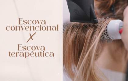 Conheça os benefícios da escova terapêutica e saiba como ela se difere da escova convencional
