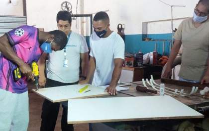 Profissão do momento, reeducandos de MS aprendem a confeccionar móveis planejados