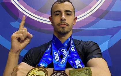 Atleta da região é campeão internacional de jiu-jítsu