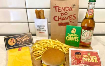 Hamburgueria aposta em sanduíche de presunto do Chaves