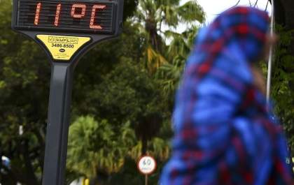 Inmet emite alerta de risco à saúde por conta de frio intenso